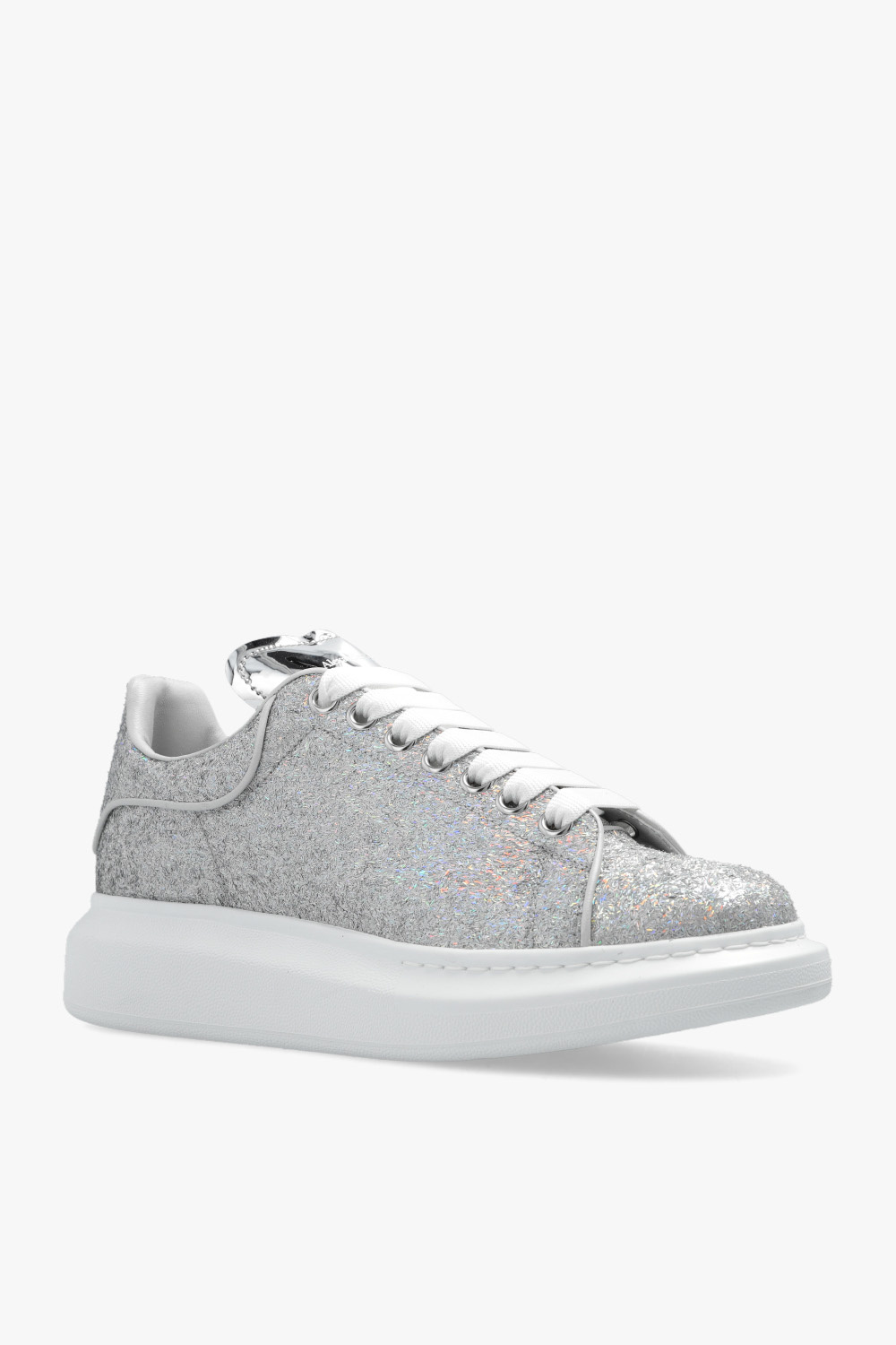 Silver sparkly hot sale alexander mcqueen's